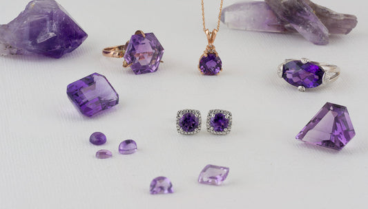 Amethyst Gemstone Jewelry