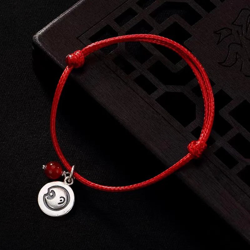 12 Chinese Zodiac Red String Bracelet - Good Luck Protection