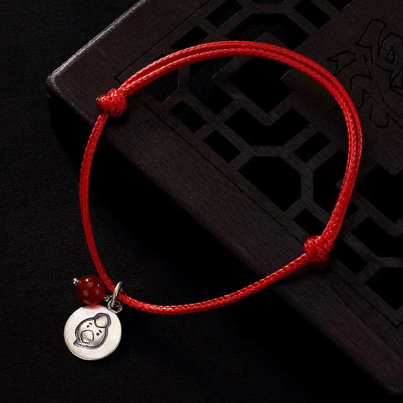 12 Chinese Zodiac Red String Bracelet - Good Luck Protection