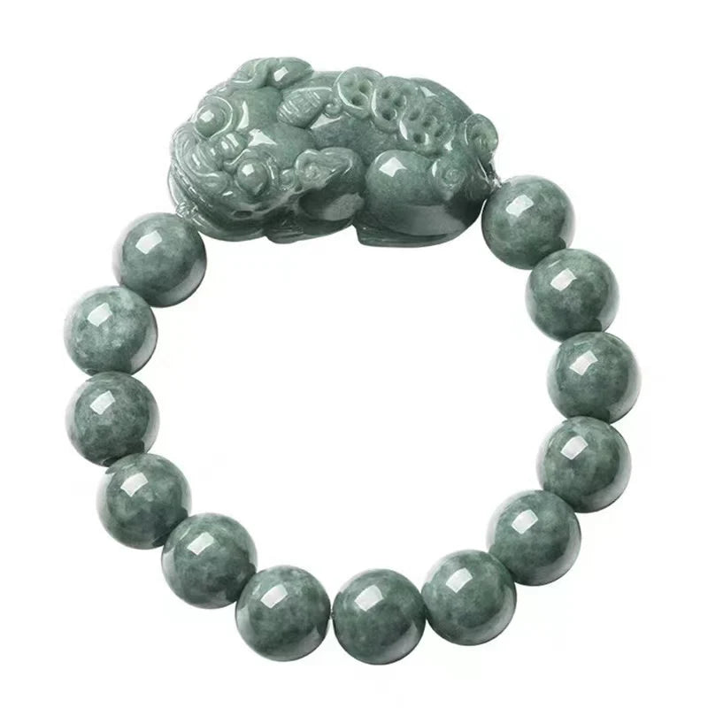 Pixiu Wealth Bracelet - Grade A Jade