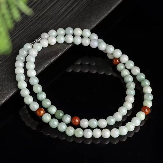 Mala Prayer Jade Beads Bracelet - Stress Relief