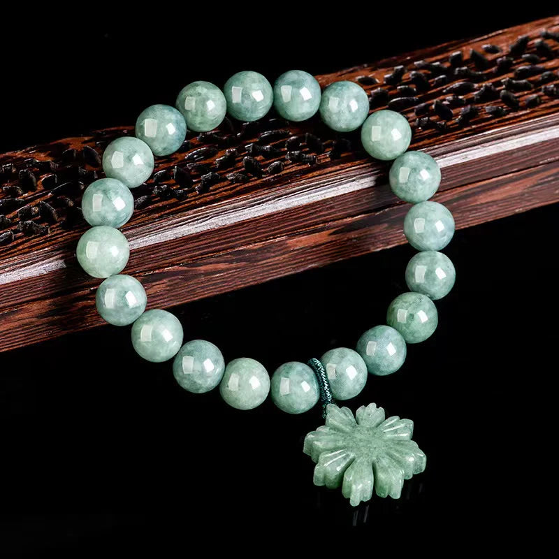 Sun Flower Jade Bracelet - Financial Growth