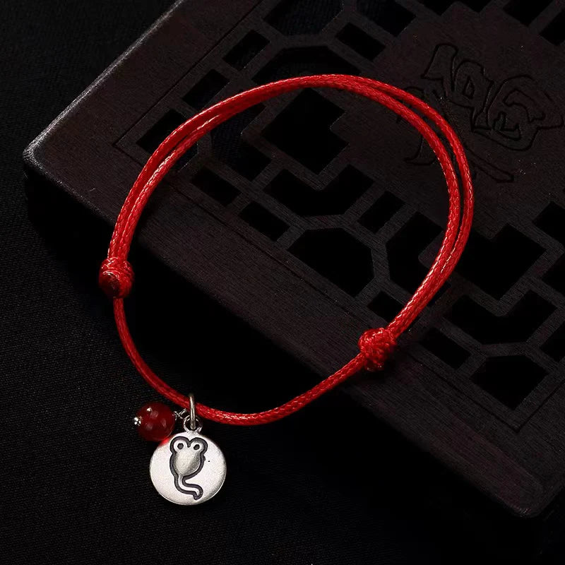 12 Chinese Zodiac Red String Bracelet - Good Luck Protection