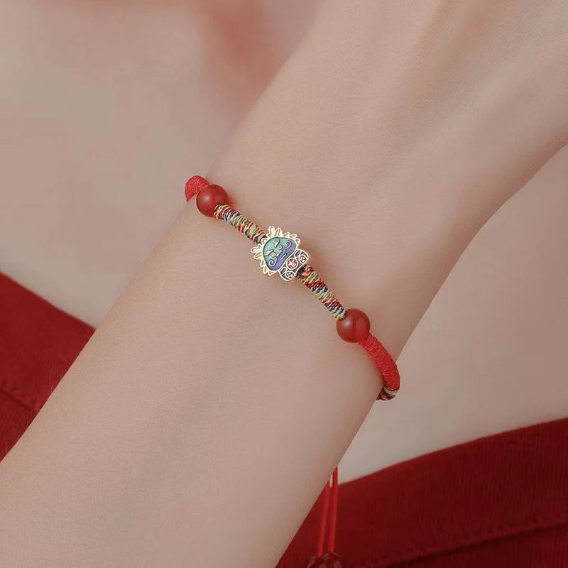 2024 Year Of Dragon Lucky Bracelet - Red String