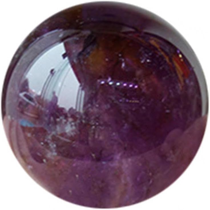 Amethyst Crystal Decorative Ball with Stand Crystal Sphere - Reiki Gifts - Meditation Gifts - Feng Shui