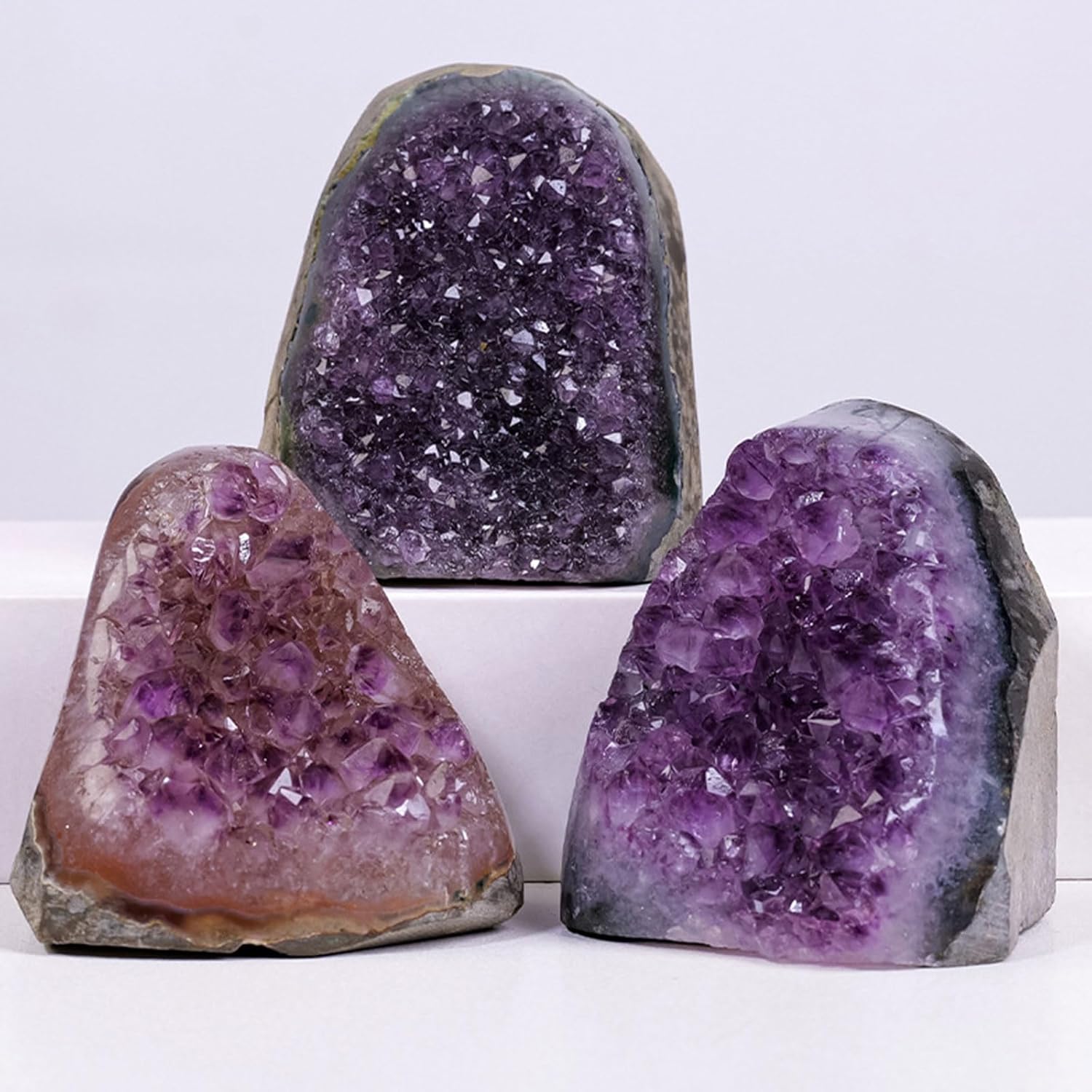 Uruguayan Natural Amethyst Cluster Amethyst Geode Home Feng Shui Decorations