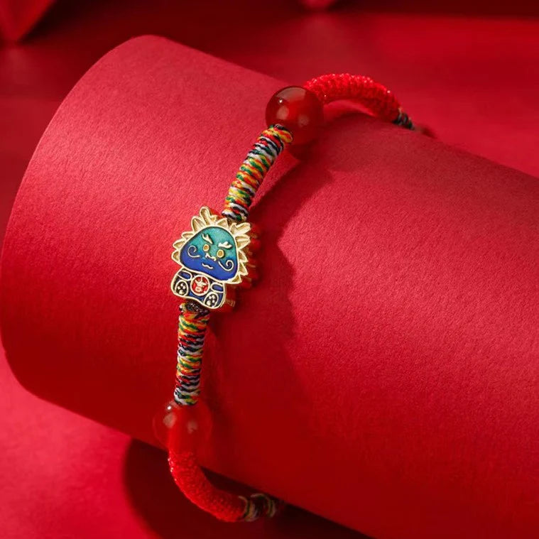 2024 Year Of Dragon Lucky Bracelet - Red String