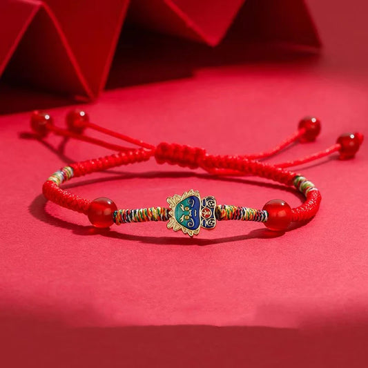 2024 Year Of Dragon Lucky Bracelet - Red String