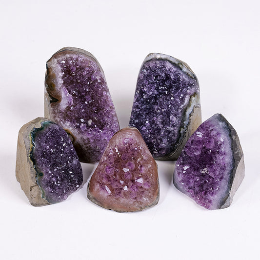 Uruguayan Natural Amethyst Cluster Amethyst Geode Home Feng Shui Decorations