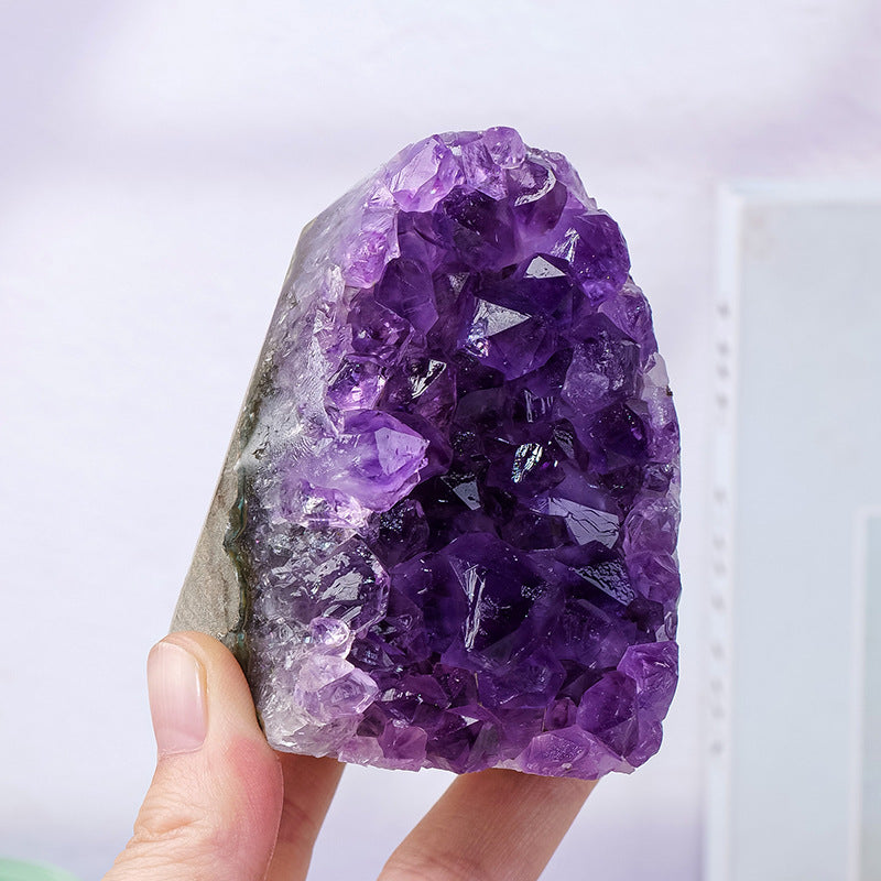 Uruguayan Natural Amethyst Cluster Amethyst Geode Home Feng Shui Decorations