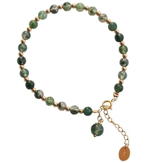 Moss Agate Healing Bracelet