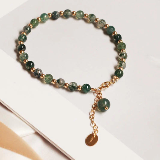 Moss Agate Healing Bracelet