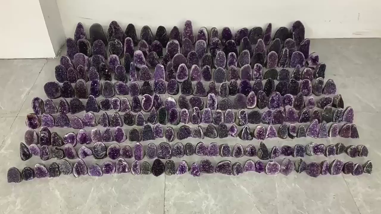 Uruguayan Natural Amethyst Cluster Amethyst Geode Home Feng Shui Decorations